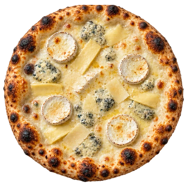 Pizza 6 fromages
